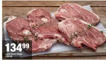 OK Foods Lamb Braai Chops per kg offer
