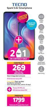 Game Tecno Spark 5 Air Smartphone-Each offer