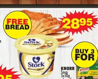 Choppies Stork Country Spread 1kg + FREE Choppies Regular Loaf offer
