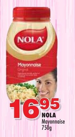 Choppies Nola Mayonnaise 750g offer