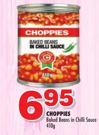 Baked Beans in Chili Sauce 410g