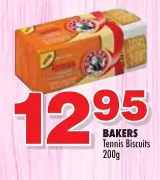 Choppies Bakers Tennis Biscuits 200g offer