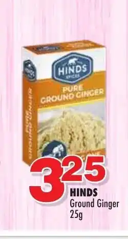 Choppies Hinds Ground Ginger 25g offer