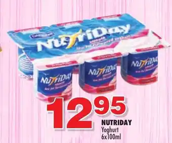 Choppies Nutriday Yoghurt 6x100ml offer