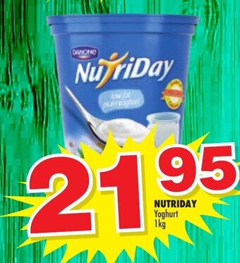 Choppies Nutriday Yoghurt 1kg offer