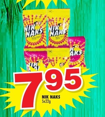 Choppies Nik Naks 5x22g offer