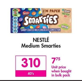 Makro Nestle Medium Smarties 40's offer