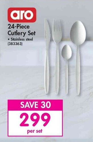 Makro Aro 24-Piece Cutlery Set offer