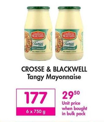 Makro Crosse & Blackwell Tangy Mayonnaise 6 x 750g offer