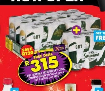 Shoprite Savanna cider offer