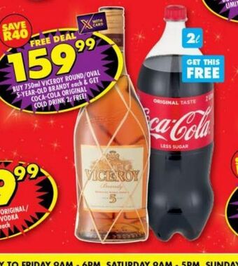 Shoprite Viceroy brandy offer