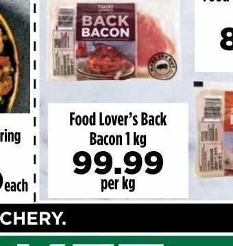 Food Lover's Market Food lover's market bacon offer