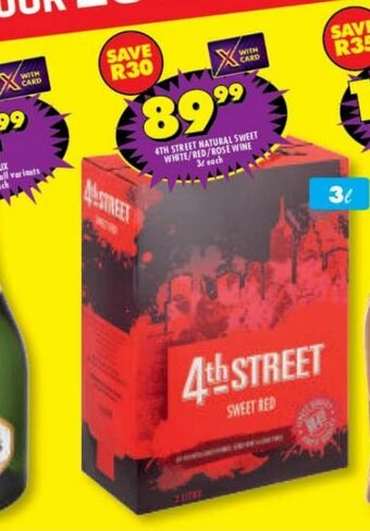 Shoprite 4th street wine offer