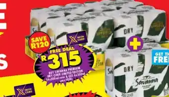 Shoprite Savanna cider offer
