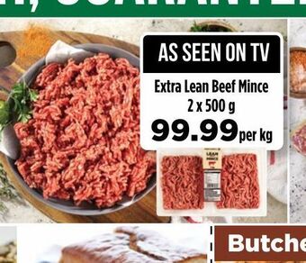 Food Lover's Market Minced beef offer