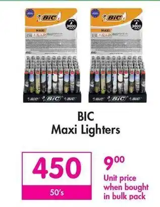 BIC Maxi Lighters 50's