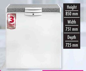 Makro Defy - 195 L Chest Freezer offer