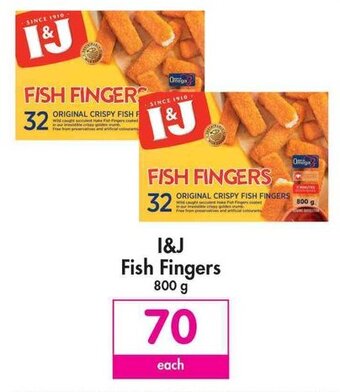 Makro I&J Fish Fingers 800g offer