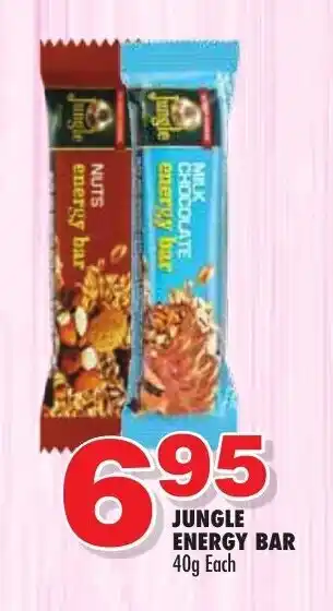 Choppies Jungle Energy Bar 40g offer
