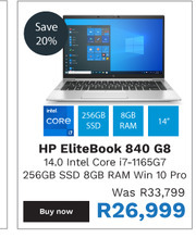 First Shop HP Elite Book 840 G8 offer