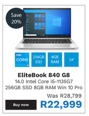 First Shop HP Elite Book 840 G8 offer