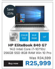 First Shop HP Elite Book 840 G7 offer