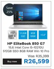 First Shop HP Elite Book 850 G7 offer