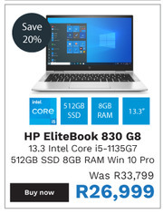 First Shop HP Elite Book 830 G8 offer