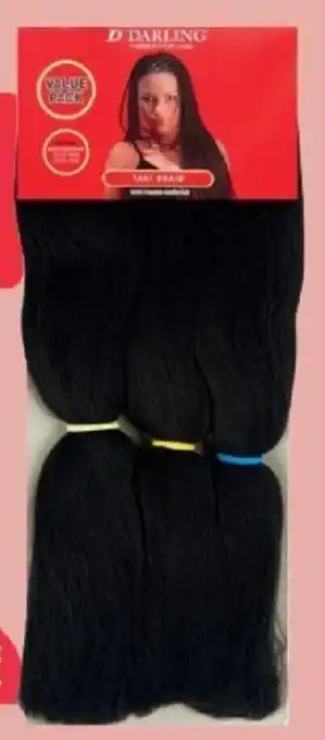 PEP Darling Yaki Braid Assorted #1 Black 3's offer