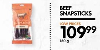 Beef Snapsticks 150g