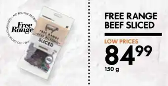 Woolworths Beef Sliced 150g offer