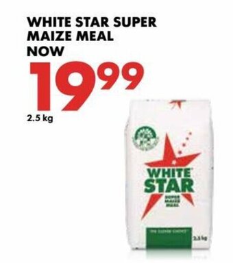 Woolworths White Star Super Maize Meal 2.5kg offer