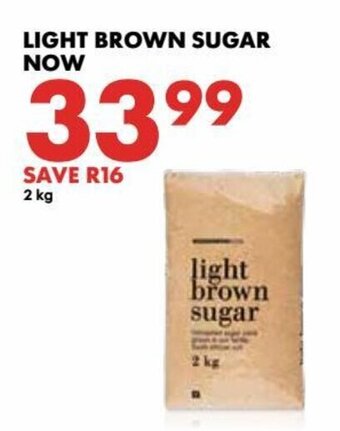 Woolworths Light Brown Sugar 2kg offer
