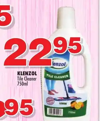 Choppies Klenzol Tile Cleaner 750ml offer