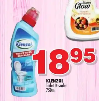 Choppies Klenzol Toilet Descaler 750ml offer
