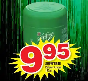 Choppies SofN'Free Relaxer Cream 125ml offer