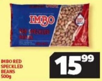 Imbo Red Speckled Beans 500g