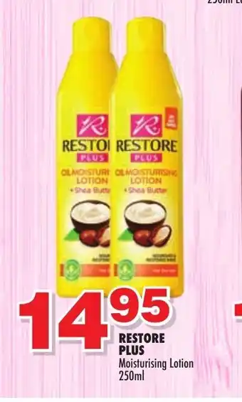 Restore Plus Moisturising Lotion 250ml