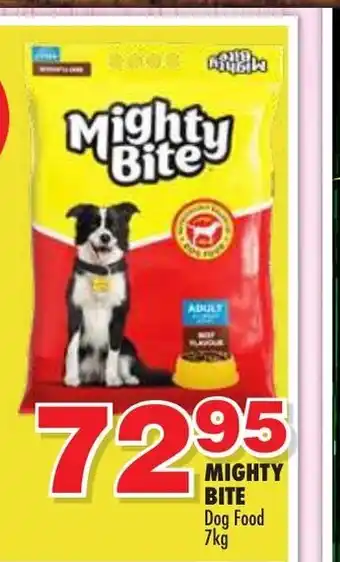 Choppies Mighty Bite Dog Food 7kg offer