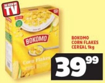 Usave Bokomo Corn Flakes Cereal 1kg offer