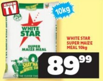 Usave White Star Super Maize Meal 10kg offer