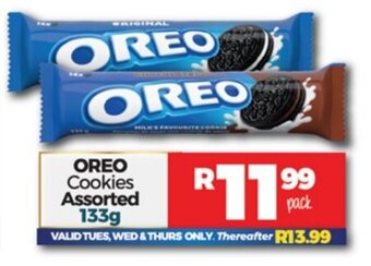 Oreo Cookies Assorted 133g