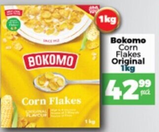 Take 'n Pay Bokomo Corn Flakes Original 1kg offer