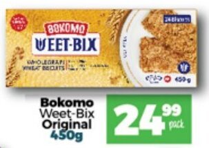 Take 'n Pay Bokomo Weet-Bix Original 450g offer