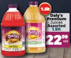 Take 'n Pay Daly's Premium Juice Assorted 1,5lt offer