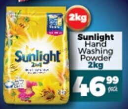 Take 'n Pay Sunlight Hand Washing Powder 2kg offer