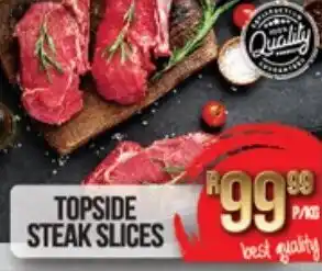 Take 'n Pay Topside Steak Slices offer