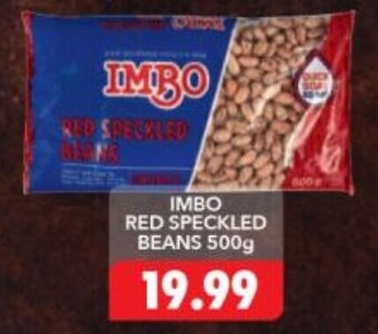Usave Imbo Red Speckled Beans 500g offer