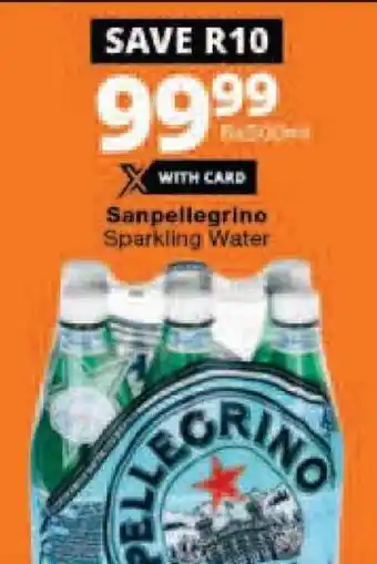 Sanpellegrino Sparkling Water 6 x 500ml