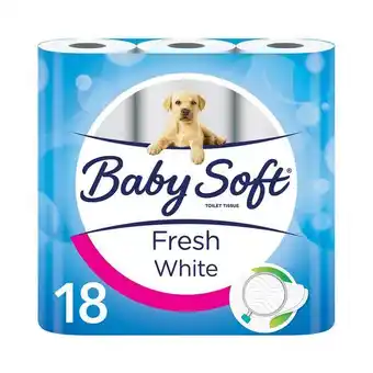 Woolworths Baby soft white 2 ply toilet paper 18 pk offer
